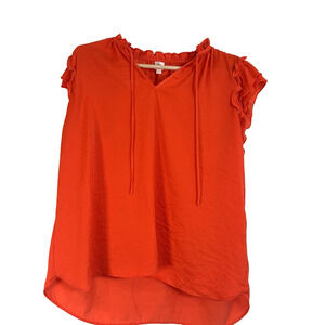 Autres Filles Orange Blouse size XL